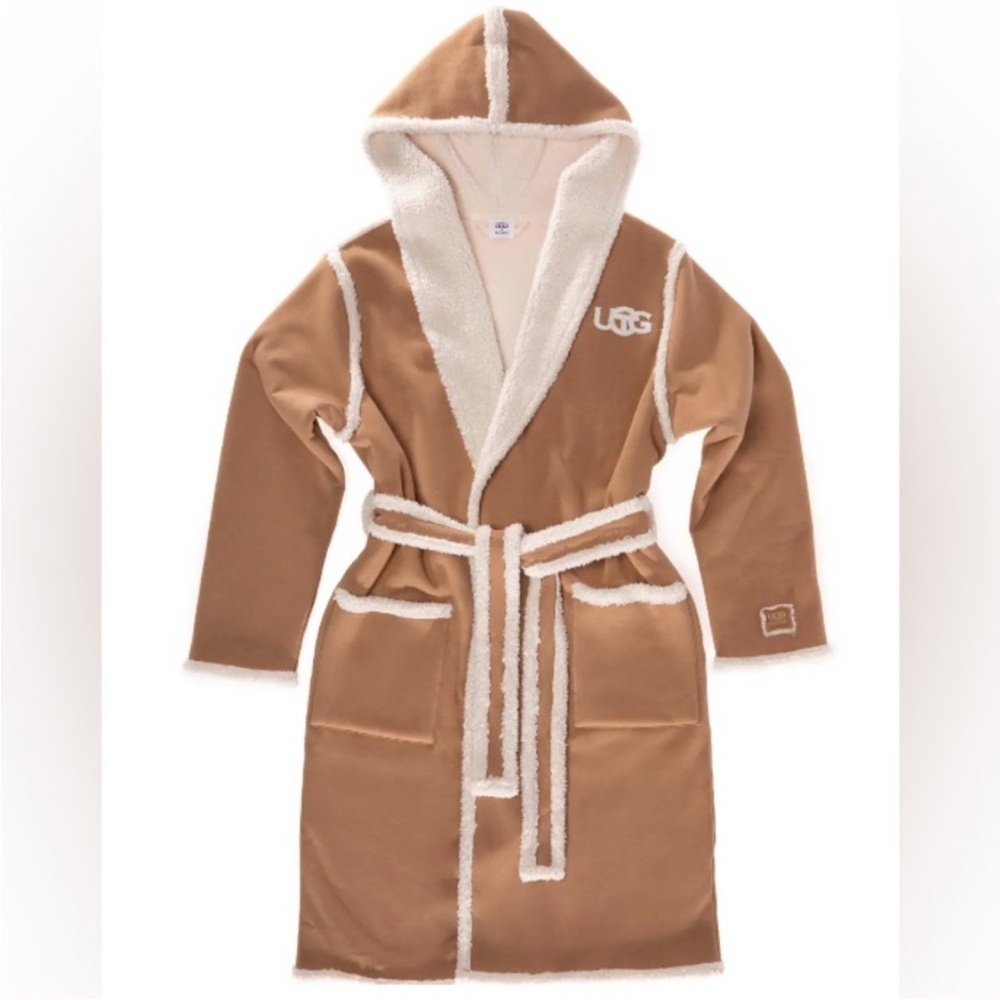 Unisex UGG X TELFAR SHEARLING SHERPA Chestnut Robe XS/S